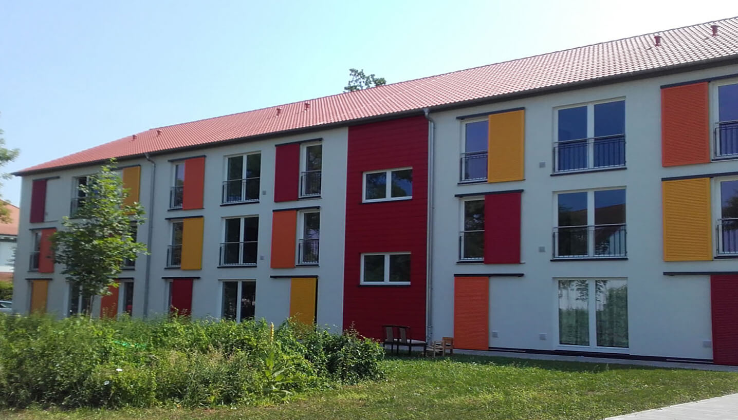 Fischer Planen und Bauen - Wohnbauprojekt Bayreuth aussen hinten